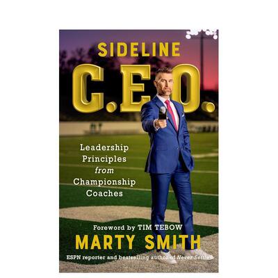 【预售】场边CEO：教练的领导力原则 Sideline CEO 原版英文商业行销 善本图书