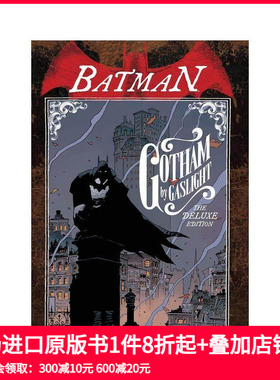 【现货】英文原版 蝙蝠侠：哥谭（新版） Batman: Gotham by Gaslight (New Edition) 英文漫画 进口原版书籍 善本图书