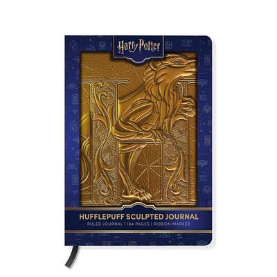 【预售】哈利波特浮雕学院笔记本 赫奇帕奇 Harry Potter Sculpted Journal: Hufflepuff 哈迷礼物 文创
