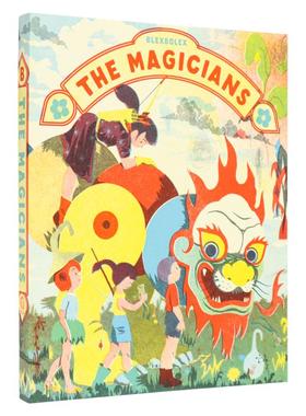 【现货】【世界*美的书金奖插画师Blexbolex】魔法师 The Magicians 原版英文儿童绘本 善本图书