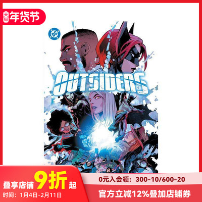【现货】DC漫画 局外人 卷2：永无止境 Outsiders Vol. 2: Never the End 原版英文漫画书