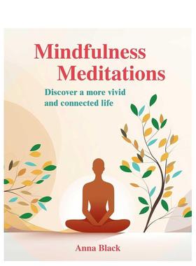 【预售】正念冥想：情绪调节的简易技能 Mindfulness Meditations 原版英文心灵励志 善本图书