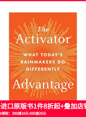 【预售】者优势 The Activator Advantage 原版英文商业行销