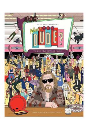 【现货】勒博斯基:电影发现挑战 Where’s the Dude?:The Great Movie Spotting Challenge 原版英文生活