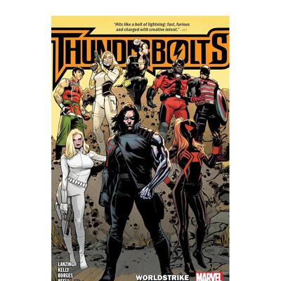 【现货】雷霆战队：世界大战 Thunderbolts: Worldstrike 原版英文漫画书 善本图书