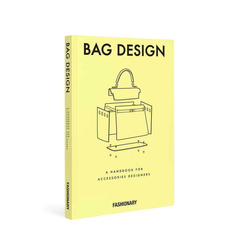 【预售】英文原版 时尚包包设计 Fashionary Bag Design 产品设计 常用的包类时尚包百科全书 包包设计工具书参考书籍
