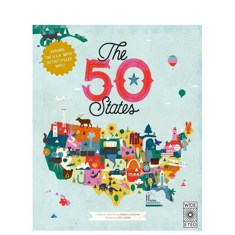 通过50幅地图探索美国 【Th