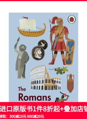 【预售】 【A Ladybird Book】The Romans,罗马人 英文原版图书籍进口正版 Ladybird 青少年读物 善本图书