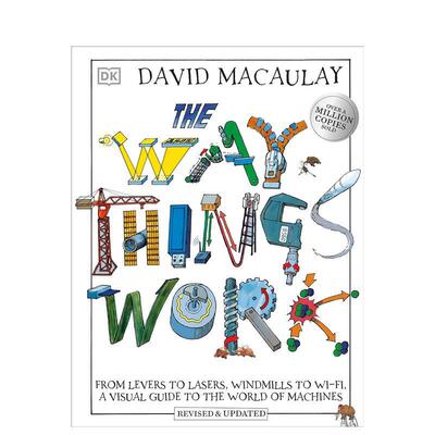 【预售】【大卫·麦考利万物运作原理】从杠杆到激光，从风车到Wi-Fi From Levers to Lasers 原版英文儿童绘本 善本图书
