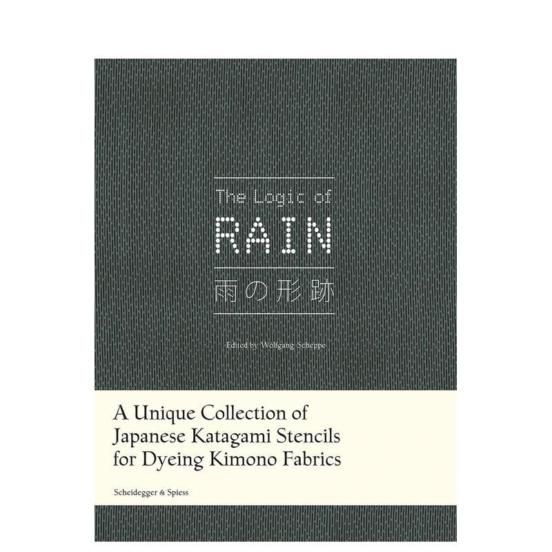 【预售】雨的行踪:日本和服型染纸型珍藏集 The Logic of Rain 原版英文艺术画册画集 德累斯顿装饰艺术博物馆秘藏