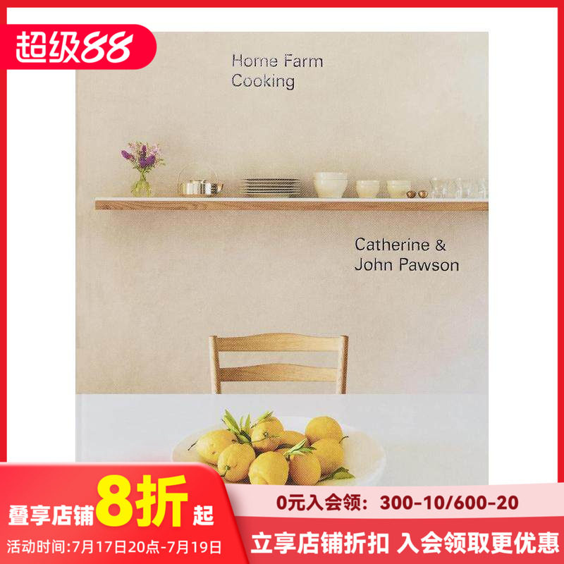 【预售】农家炒菜Home Farm Cooking 田野乡村自然菜式烹饪料理食谱 英文原版 回归自然