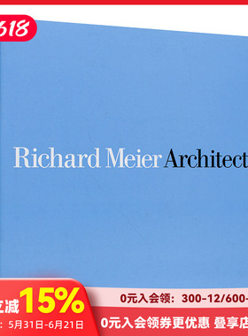 【预售】建筑大师理查德·迈耶：Vol.8 Richard Meier, Architect: Volume 8 英文原版进口建筑设计作品集 善本图书