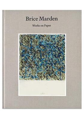 【预售】布莱斯·马登：纸上作品 Brice Marden: Works on Paper 原版英文艺术画册画集 高古轩画廊 展览图录 善本图书