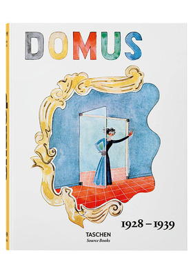 【现货】【TASCHEN】多莫斯设计 1928–1939 domus 1928–1939 进口原版英文综合设计艺术 善本图书