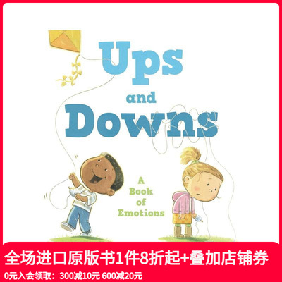 【预售】起起落落 情感之书 Ups And Downs: A Book Of Emotions 原版英文儿童绘本 善本图书