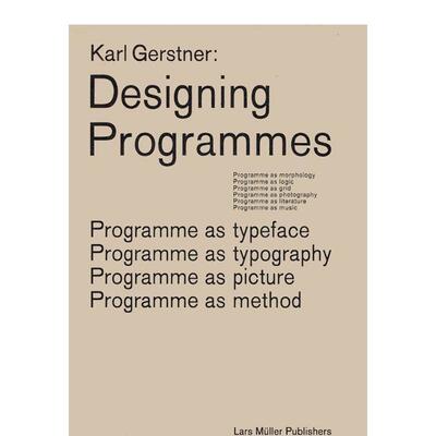 【预售】设计项目 Designing Programmes 进口原版英文综合设计艺术 善本图书