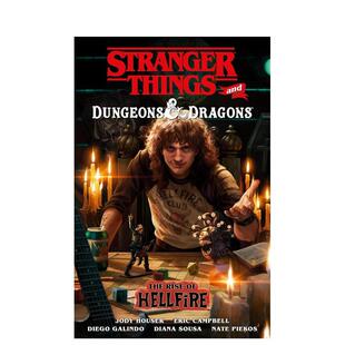 【预售】怪奇物语与龙与地下城：地狱火崛起 Stranger Things and Dungeons & Dragons: The Rise of Hellfire 原版英文漫画书