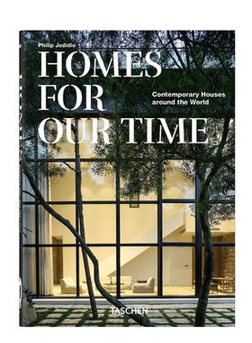 【现货】【Taschen40周年纪念版】世界各地的当代房屋建筑 Homes For Our Time 英文原版进口艺术设计 善本图书