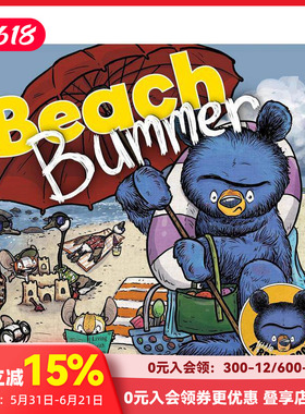 【预售】海滩无赖小布鲁斯书 Beach Bummer Little Bruce Book 原版