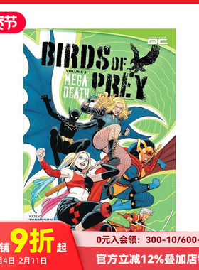 【现货】猛兽小队 1 Birds of Prey Vol. 1: Megadeath DC漫画 原版英文漫画书 善本图书