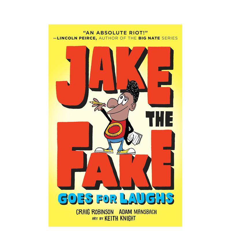 【预售】冒牌杰克:欢乐大作战(平装) 【Jake the Fake】Jake the Fake Goes for Laughs 原版英文儿童故事 中年级读物