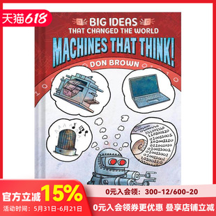 【现货】会思考的机器 改变世界的大创意Machines That Think!: Big Ideas That Changed the World #2 原版英文儿童漫画