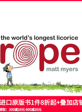 【现货】The World‘s Longest Licorice Rope，世界上最长的甘草绳