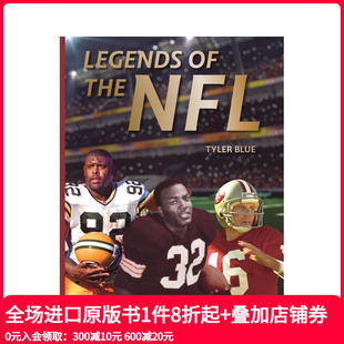 Legends 英文青少年读物 预售 善本图书 原版 NFL美国国家橄榄球联盟传奇人物 NFL the