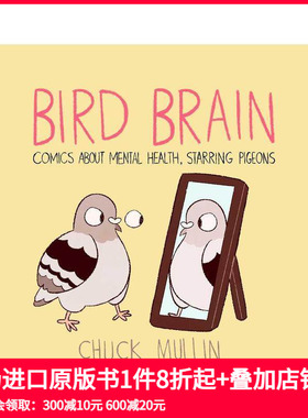 【预售】鸟儿的脑袋：振奋漫画集 Bird Brain: Comics about Menta