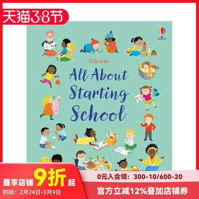 【现货】关于开学的一切 All About Starting School 入学准备 原版英文儿童绘本