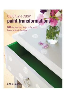 【现货】快速简单的着色转换 Quick and Easy Paint Transformations 原版英文室内设计装饰