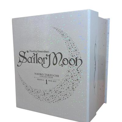 【现货】英文漫画 美少女战士（武内直子收藏版）漫画套盒1（卷1-6）镭射磁吸盒+16张限定收藏卡 Sailor Moon 原版英文 善本图书
