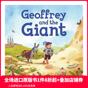 Giant 圖書籍進(jìn)口正版 and the 善本圖書 英文原版 Geoffrey 現(xiàn)貨 杰佛里與巨人 兒童故事