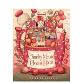 原版 预售 Charley Cleans 英文儿童绘本 鼠鼠查理打扫房间 Comet Red Mouse House Press