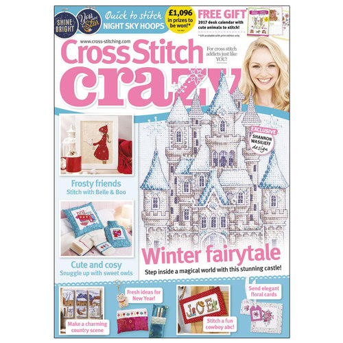 【XJ】【订阅】CROSSSTITCHCRAZY十字绣手工杂志英国英文原版年订13期 E298 善本图书