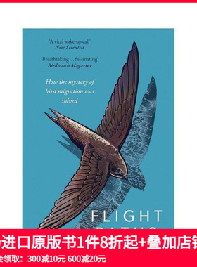 【预售】飞行路径：鸟类迁徙之谜是如何解开的 Flight Paths 原版英文社会科学 善本图书