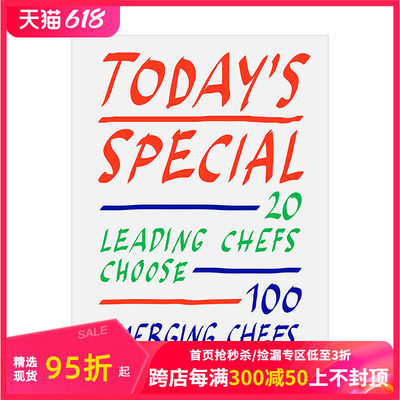【预售】Today’s Special 20位名厨评选100位新锐厨师 20 Leading Chefs Choose 100 Emerging Chefs  英文原版 饮食餐饮食谱