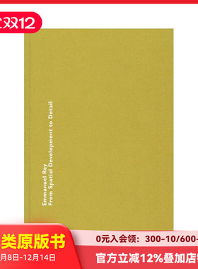 【预售】从空间开发到细节 From Spatial Development to Detail 原版 善本图书