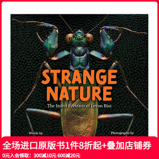 自然 善本图书 自然生物科普百科 The 现货 奇异 Insect Biss Levon 昆虫摄影Strange Portraits Nature