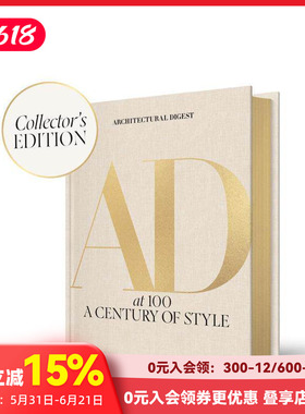 【预售】建筑文摘百年典藏版：世纪风格盛宴 Architectural Digest at 100: The Collector's Edition 原版英文建筑设计 安邸AD