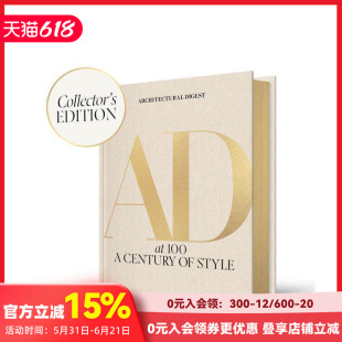 【预售】建筑文摘百年典藏版：世纪风格盛宴 Architectural Digest at 100: The Collector's Edition 原版英文建筑设计 安邸AD