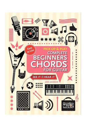 【现货】Complete Beginners Chords for Guitar吉他初学者和弦