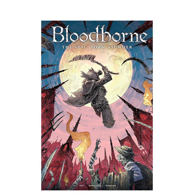 【预售】血源第四卷：面纱被撕碎了 Bloodborne Volume 4 英文原版进口漫画书