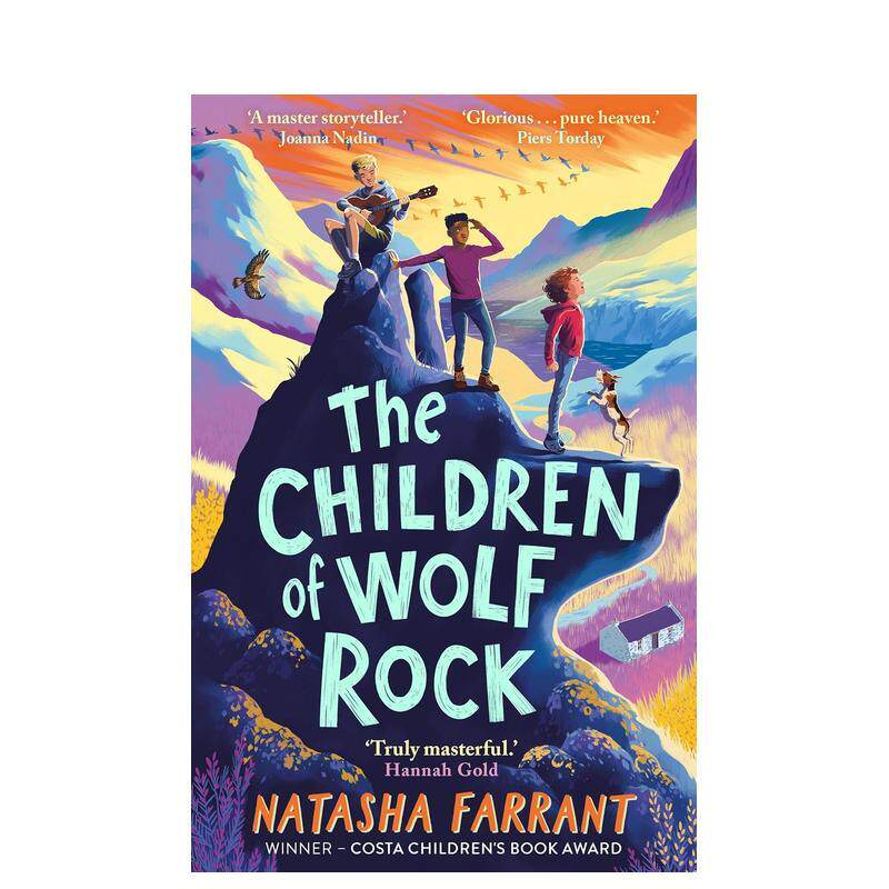 【预售】狼岩少年 The Children of Wolf Rock 原版英文儿童故事 成长与勇气 自然与户外教育 冒险与探索