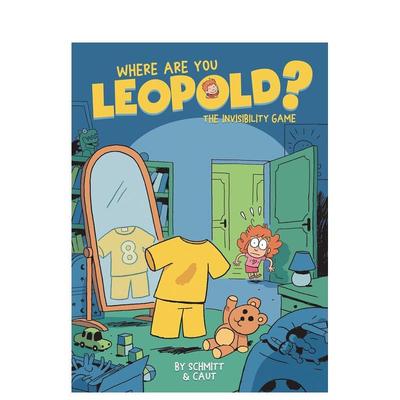 【预售】你在哪 利奥波德？卷1：隐身游戏 Where Are You  Leopold? Vol.1: The Invisibility Game 原版英文儿童漫画