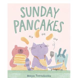 【预售】星期日薄饼 Sunday Pancakes 儿童故事书 英文原版进口儿童