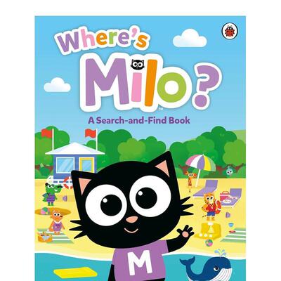 【预售】米洛：米洛在哪里？寻物启示录 Milo: Where's Milo?: A Search-and-Find Book 原版英文儿童绘本 善本图书