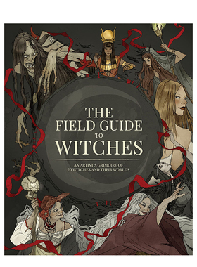 【现货】女巫概念设计指南 The Field Guide to Witches 进口原版英文插画原画设定集艺术 善本图书