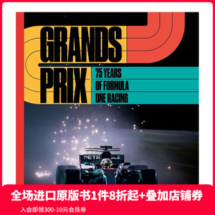 Racing Grands Prix 原版 善本图书 Years One Formula 预售 F1赛车：75年历史 英文摄影作品集