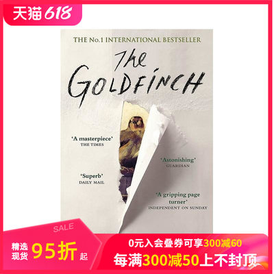 【现货】金翅雀（10周年纪念版） 普利策*佳小说奖 The Goldfinch 原版英文小说 善本图书